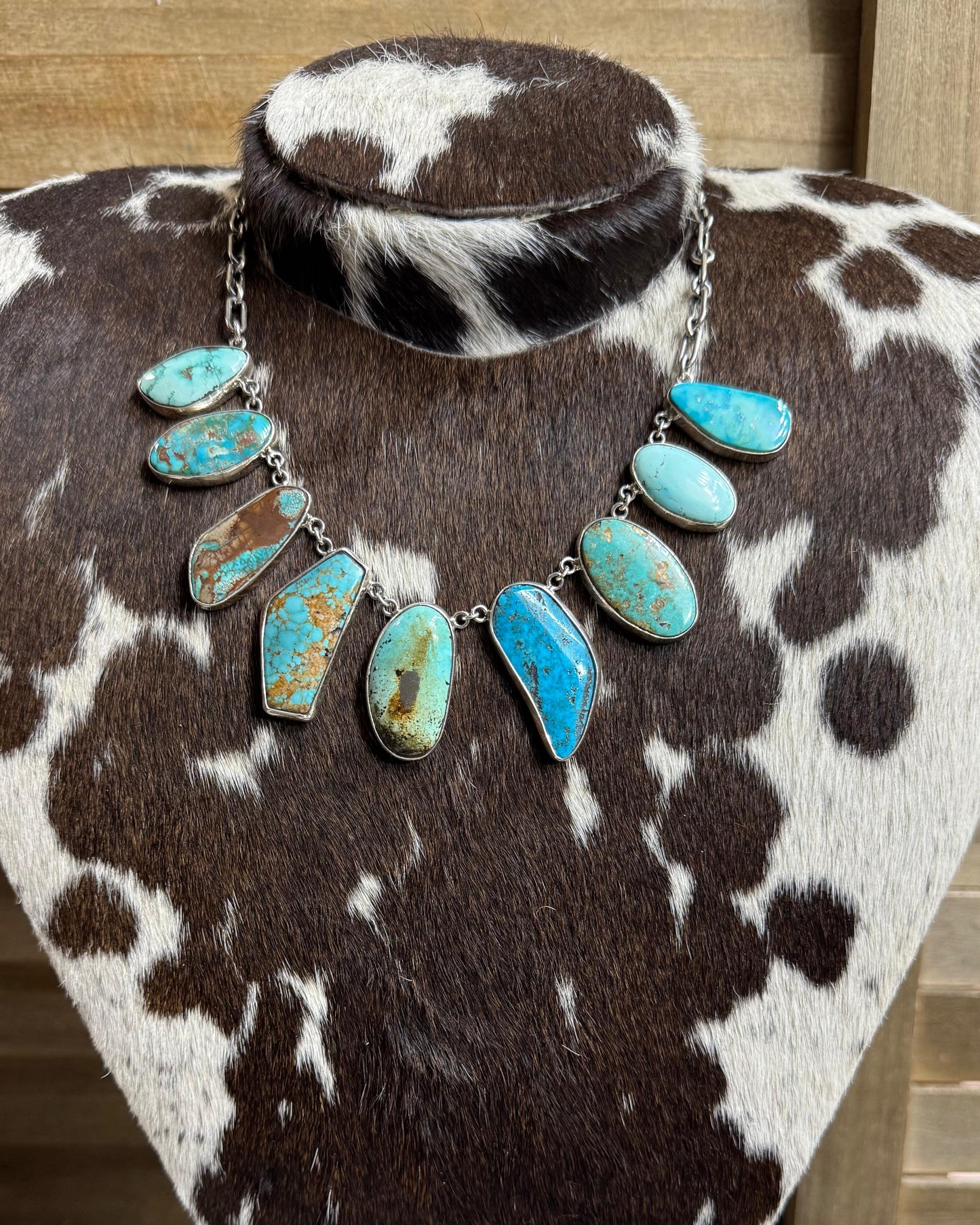 19" Federico Jimenez Multi Stone Necklace