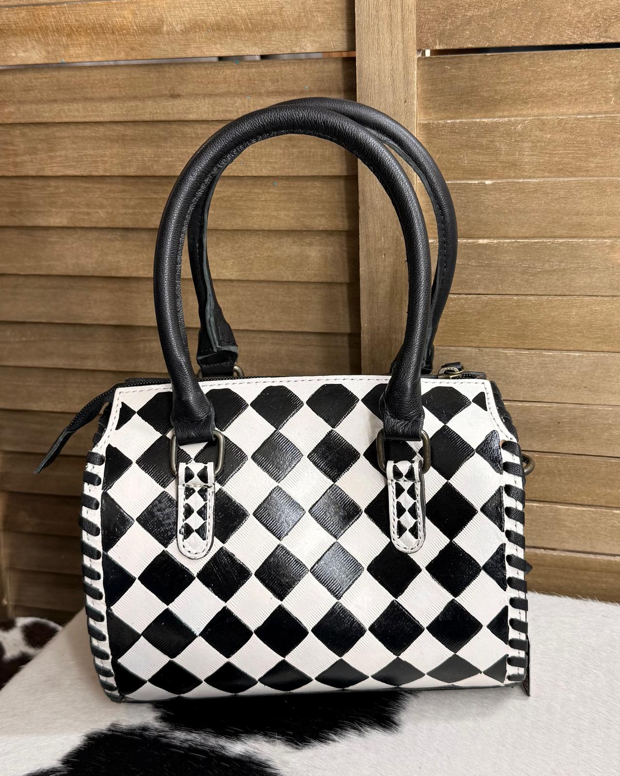 Checkered Speedy Crossbody