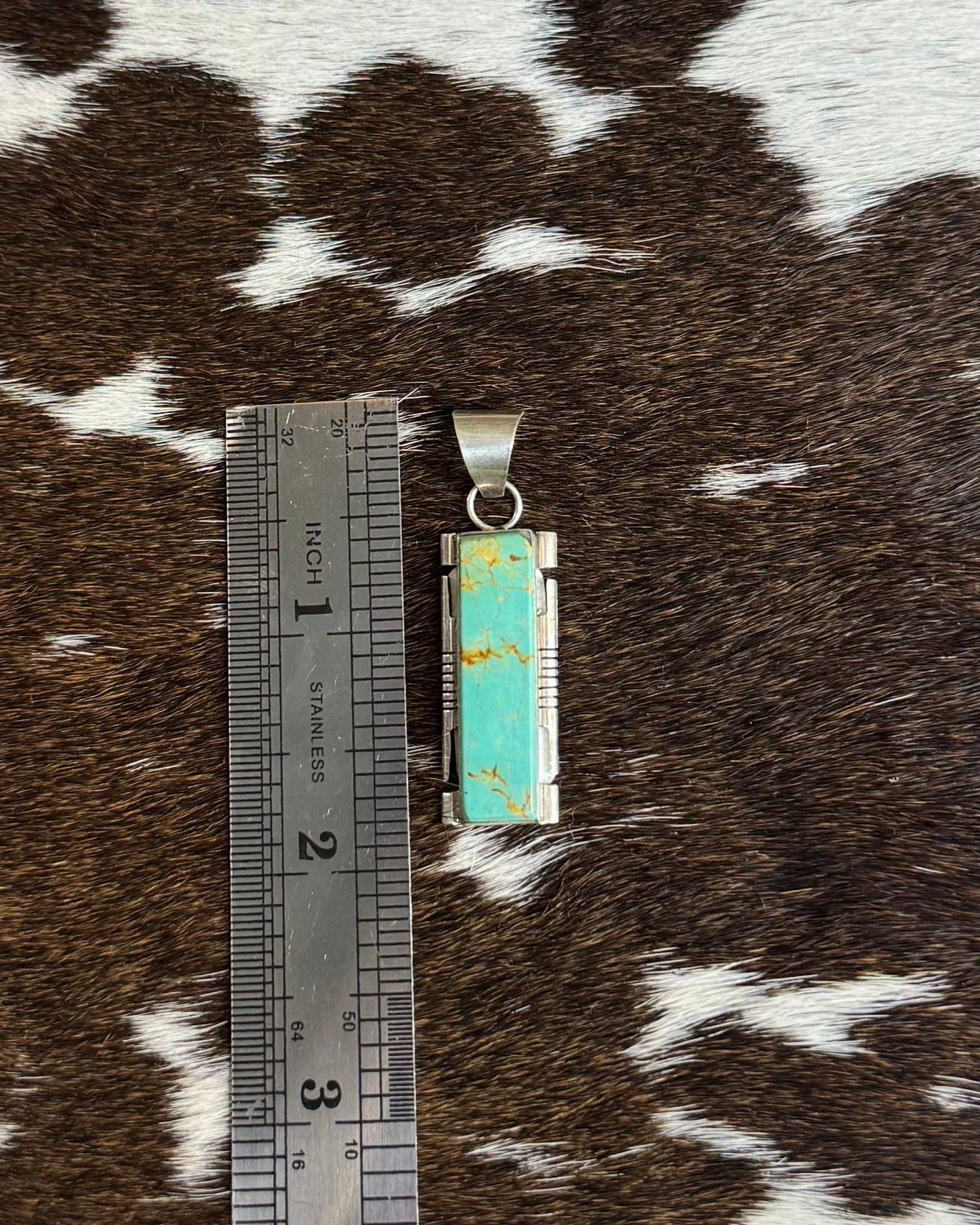 Steve Francisco #8 Inlay Pendant * Native