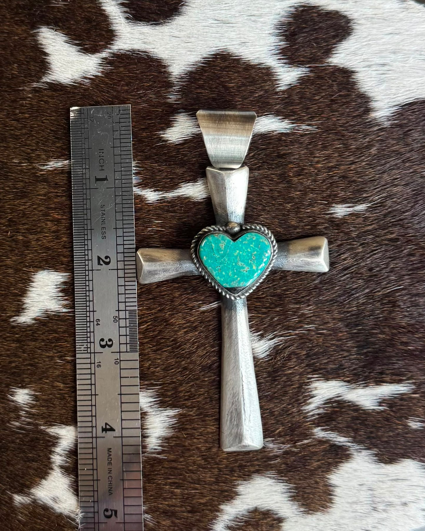 Cross Heart Pendant *Native