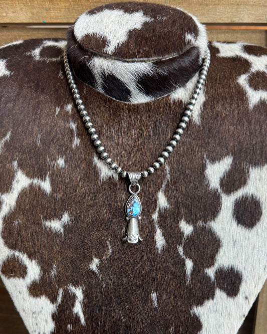 Flower Blossom Golden Hills Necklace *Native