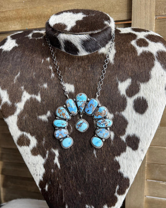 Golden Hills Chunky Naja Necklace *Native