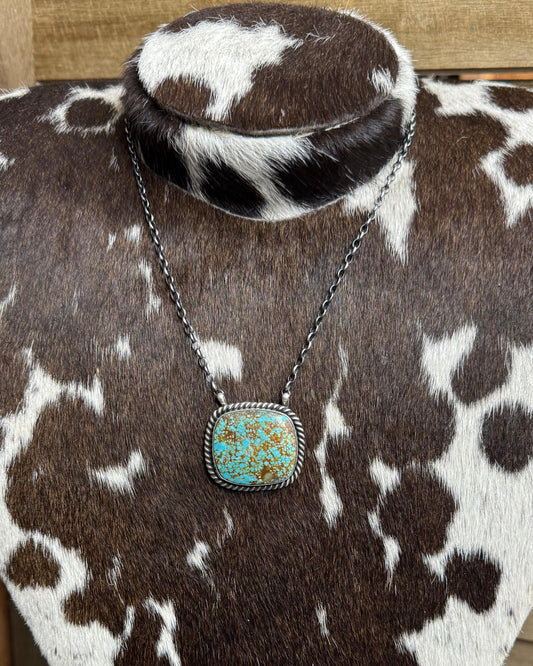 16.5" Mine #8 Square Necklace *Native