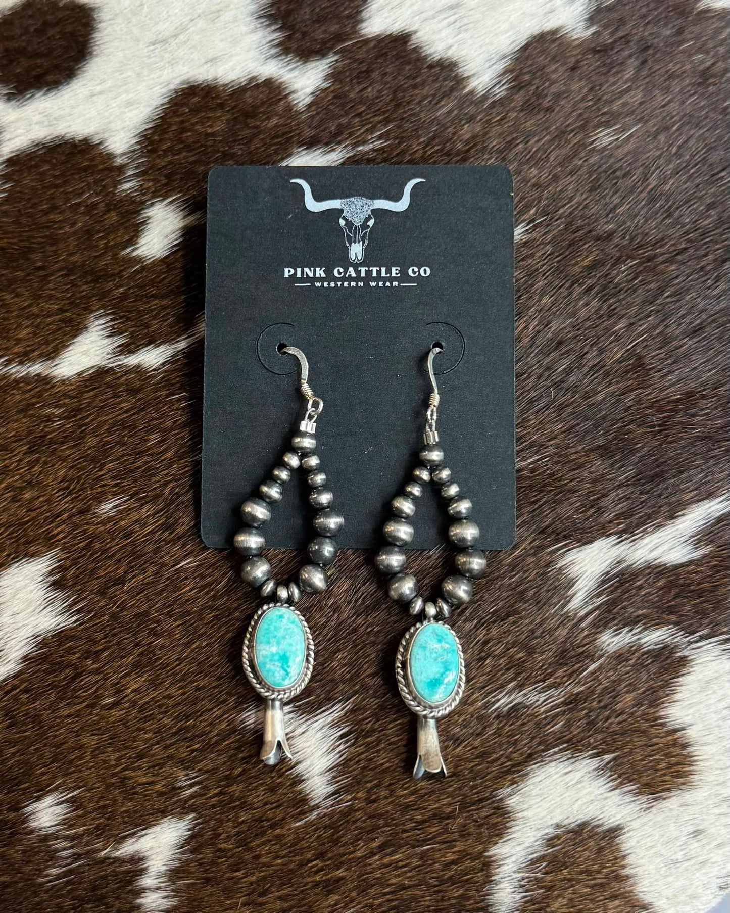 Pearl Flower Blossom Earrings * Native