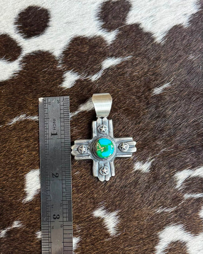 Sonoran Gold Star Cross Pendant *Native