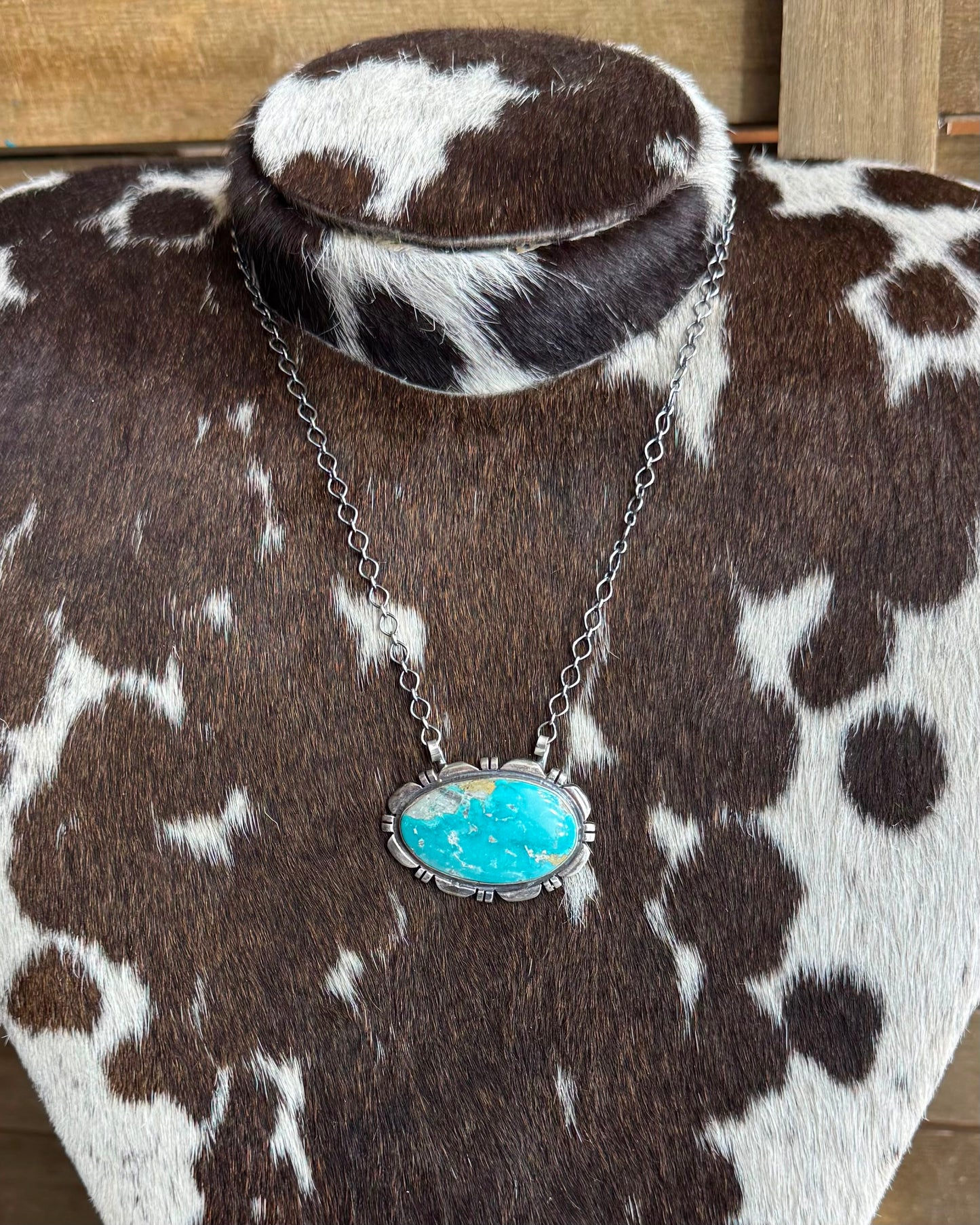 White Water Oval Necklace *Native