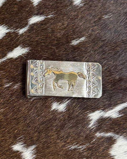 Horse Money Clip *Native