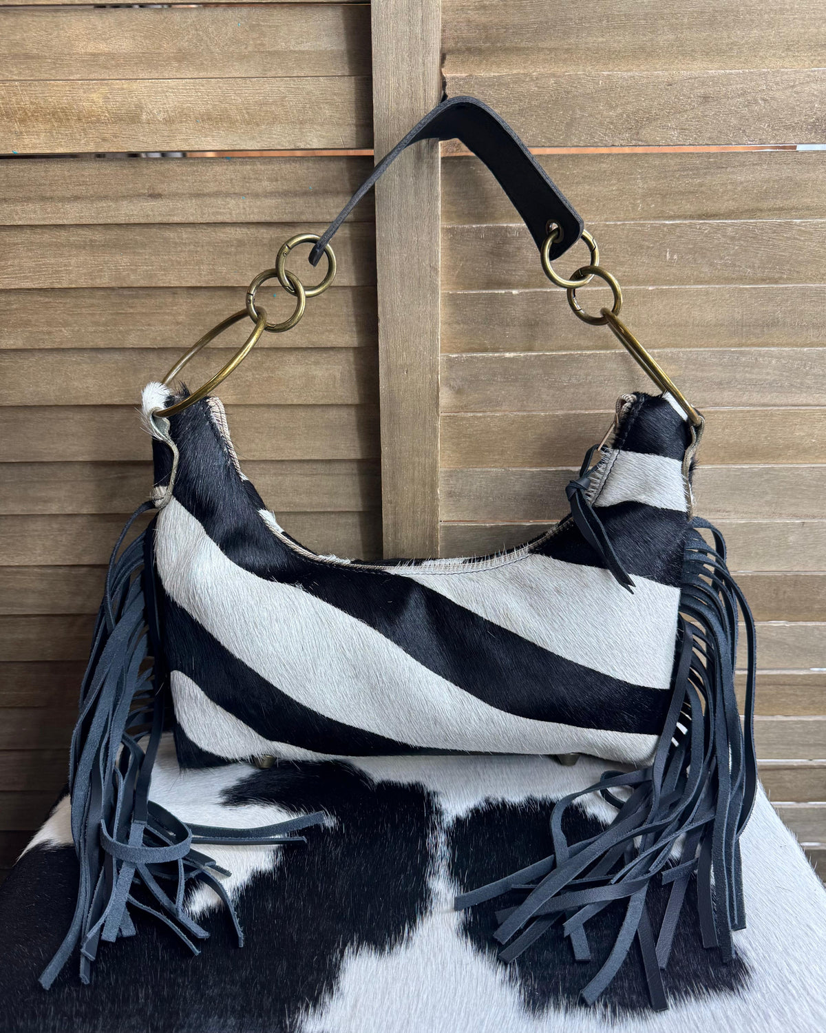 Zebra Shoulder Bag