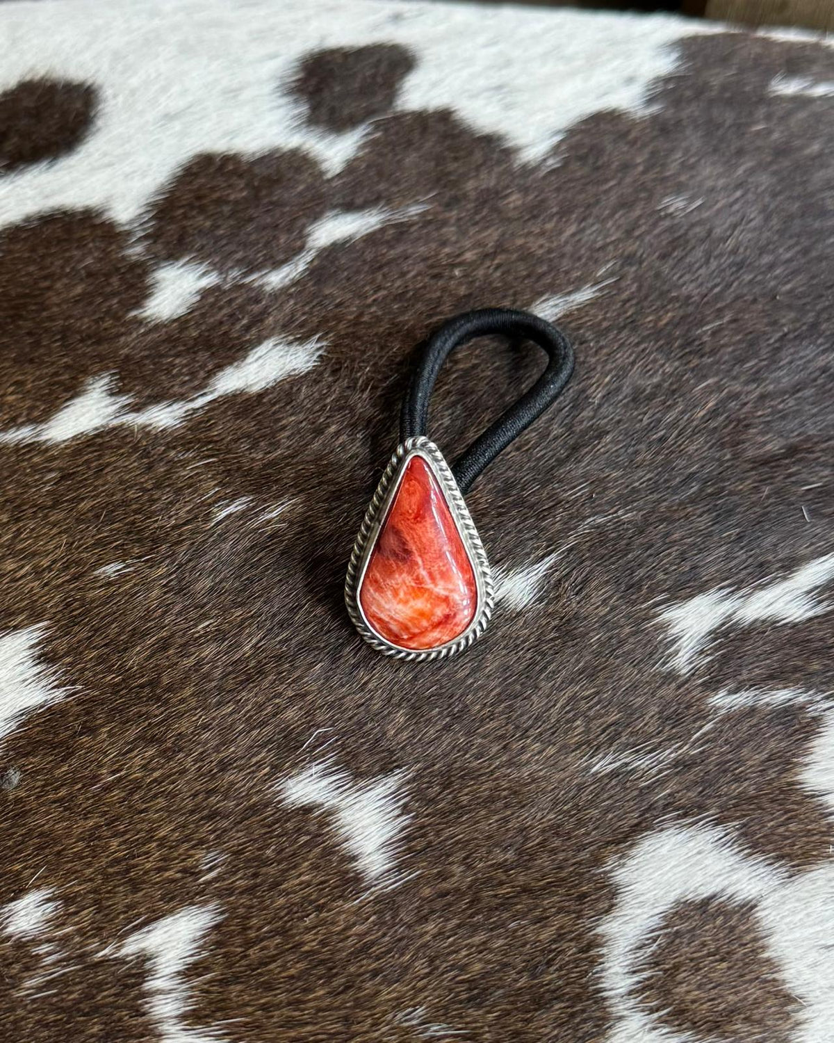 Red Spiny Hair Tie *Native