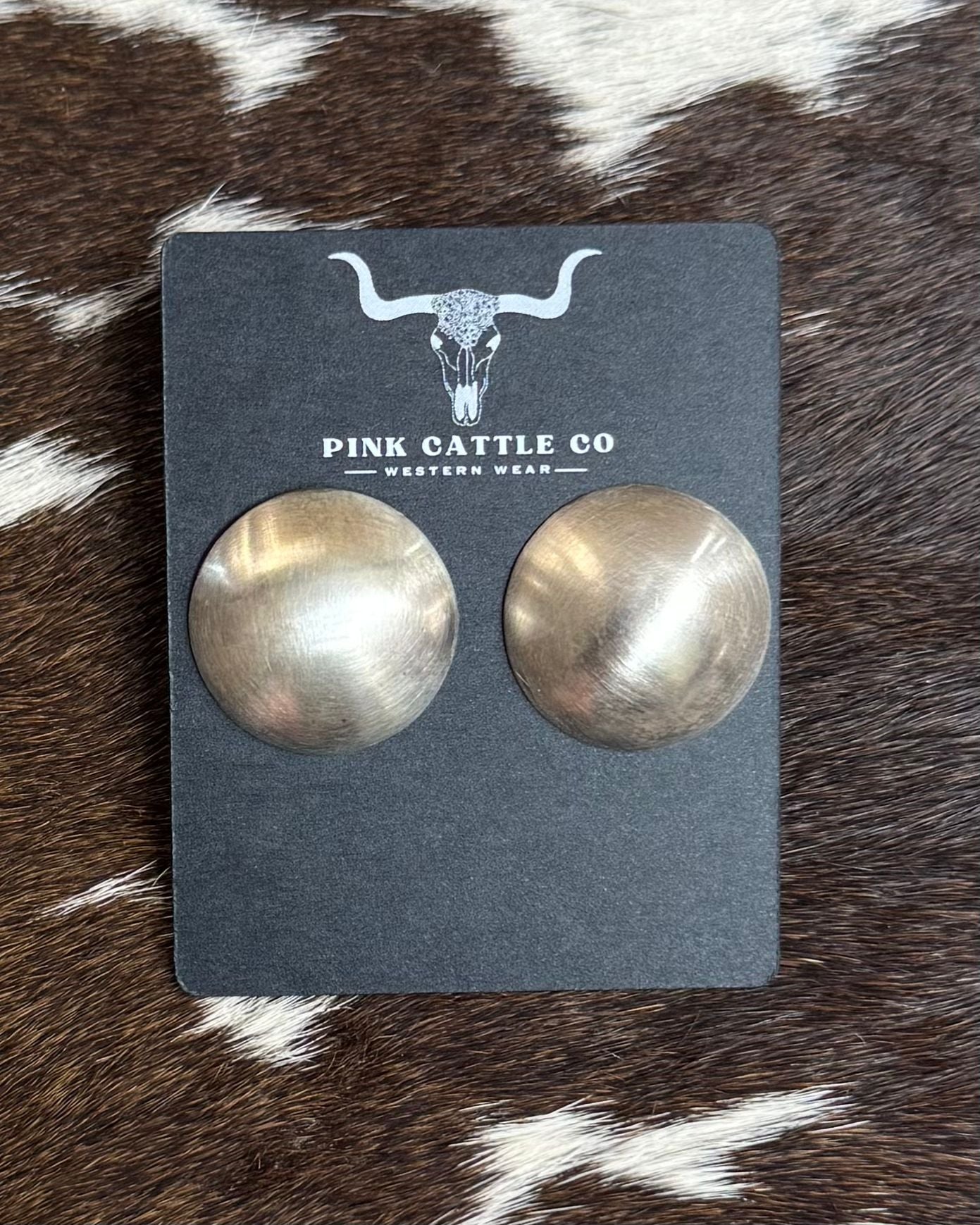 Sterling Pillow Pearl Earrings