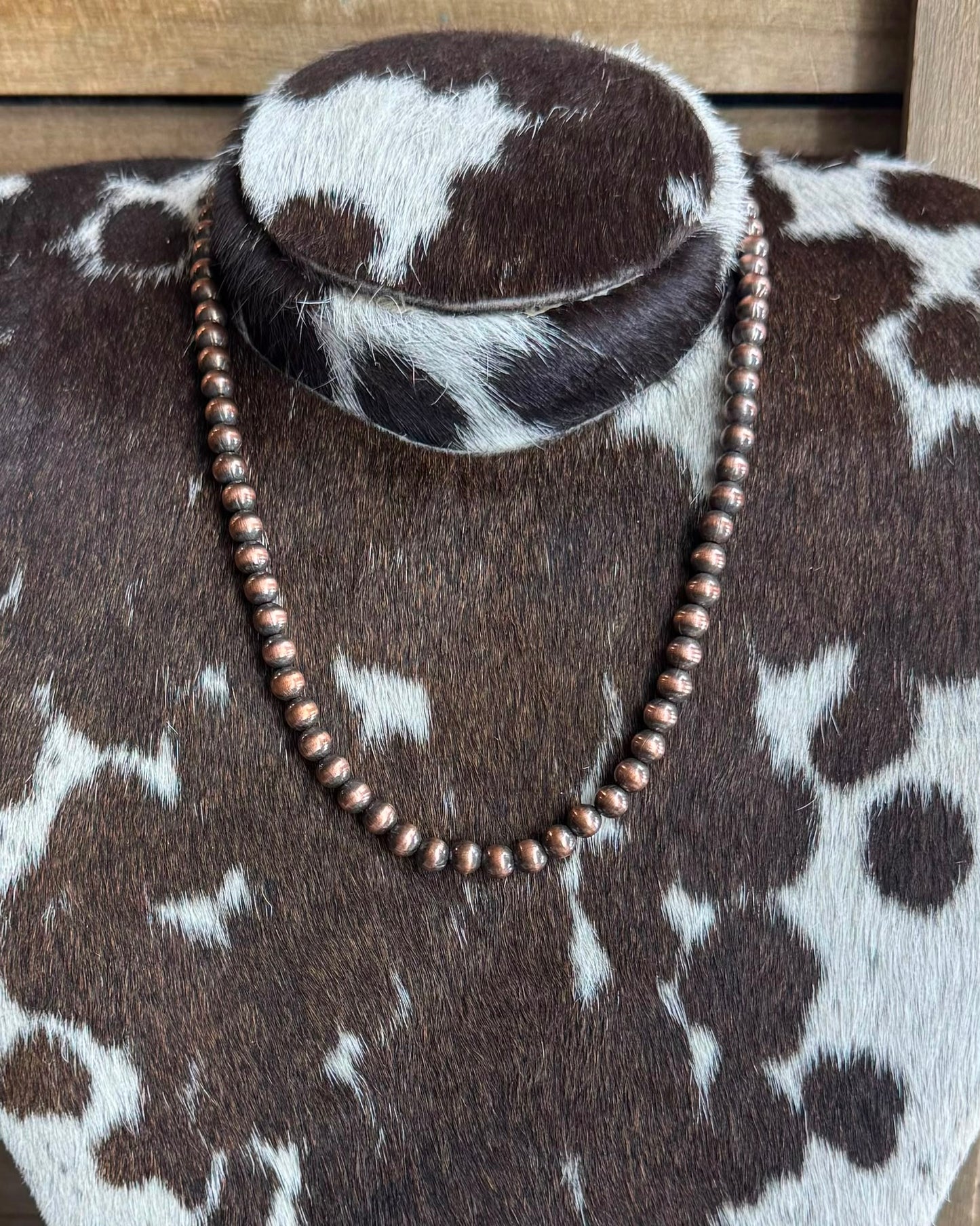 6mm Copper Pearl Necklace *NonNative