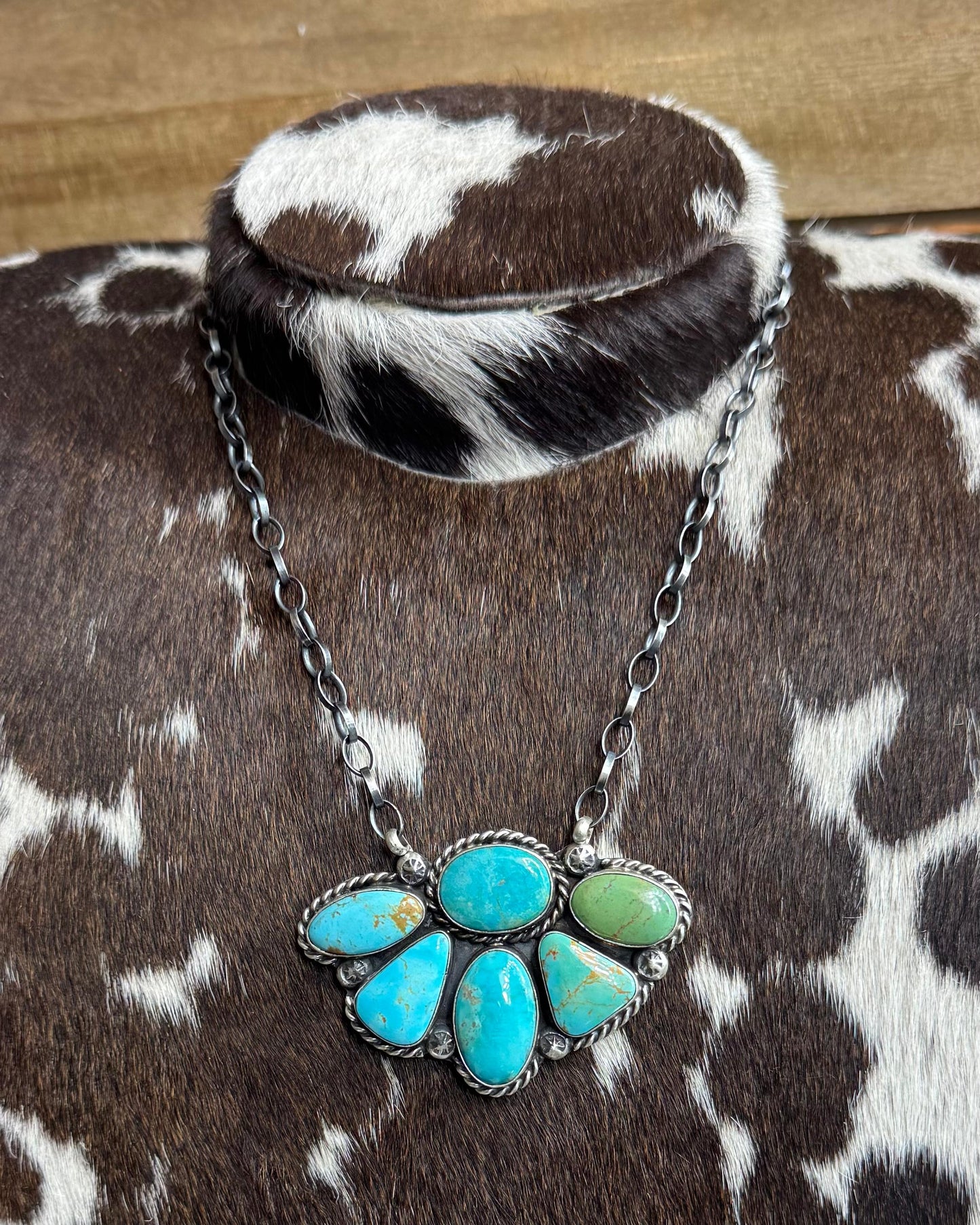 Kingman Half Cluster Necklace *Native