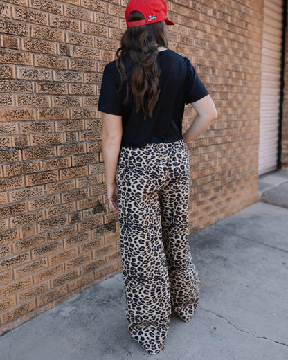 Off The Track Boxer Pants *Leopard