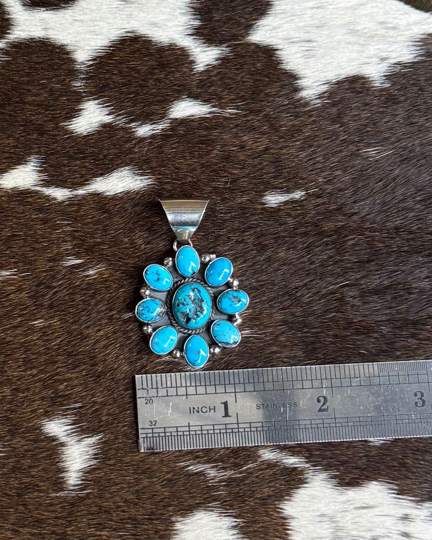 Cluster Blue Pendant *Native