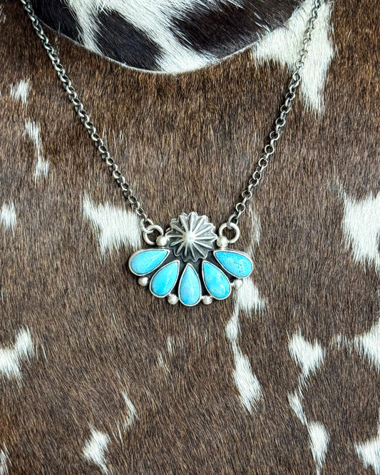 Starburst Half Cluster Necklace *Native