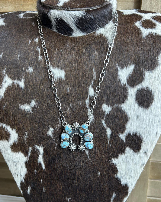 Golden Hills Starburst Naja Necklace *Native