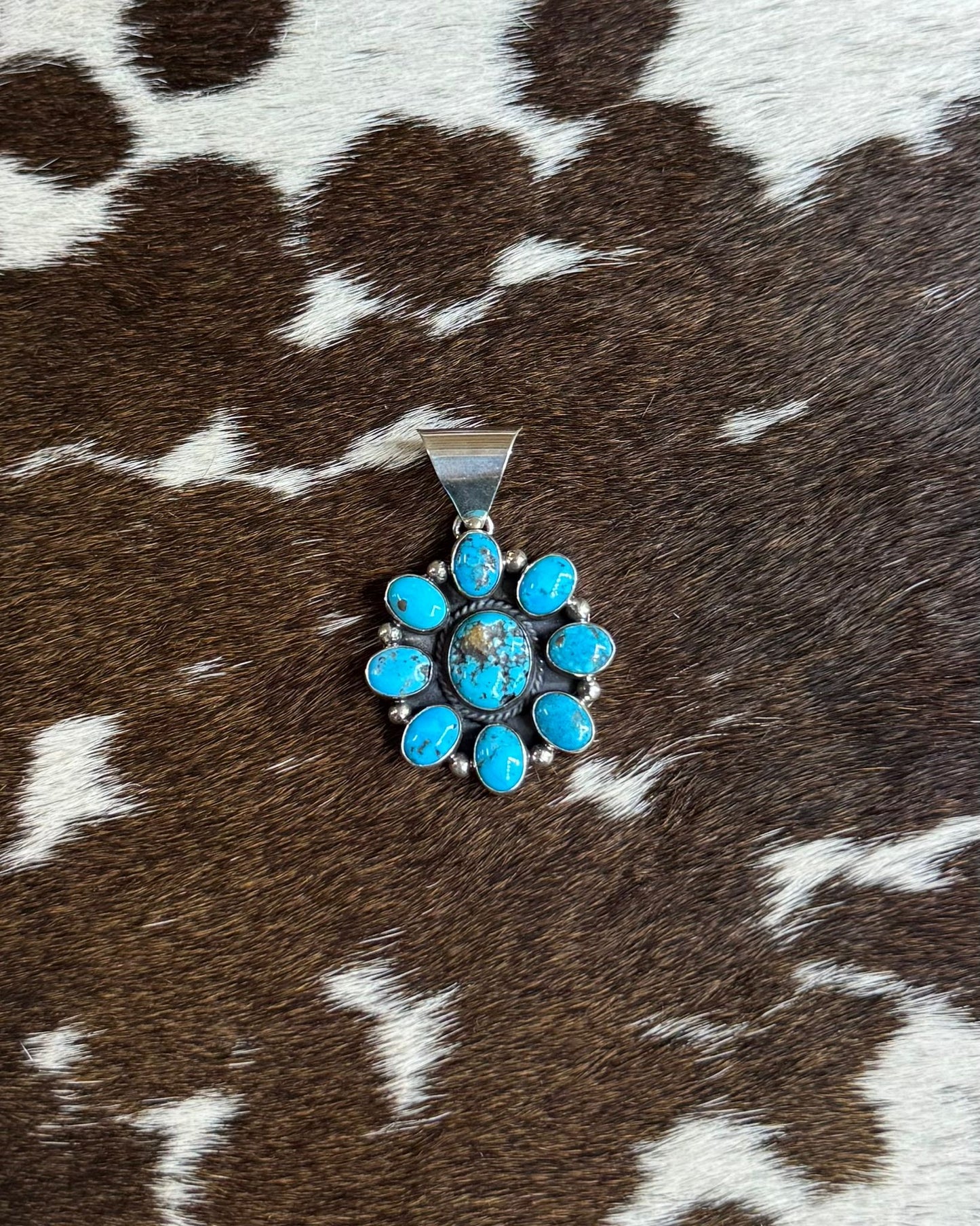 Cluster Blue Pendant *Native