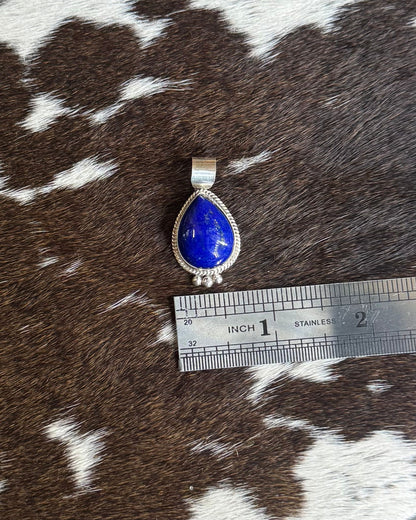 Lapis Simple Pendant *Native