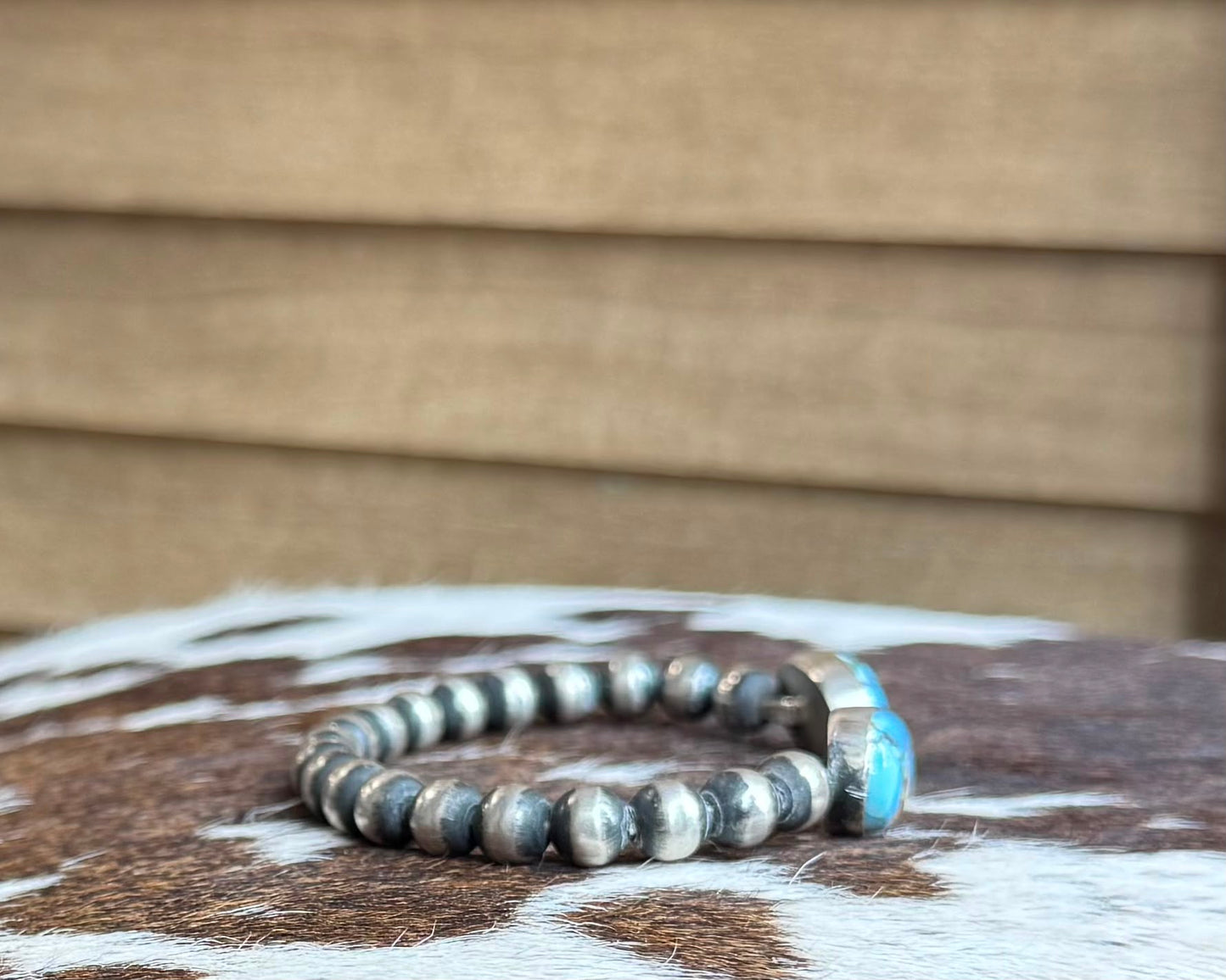 Golden Hills Sterling Pearl Cuff *Native