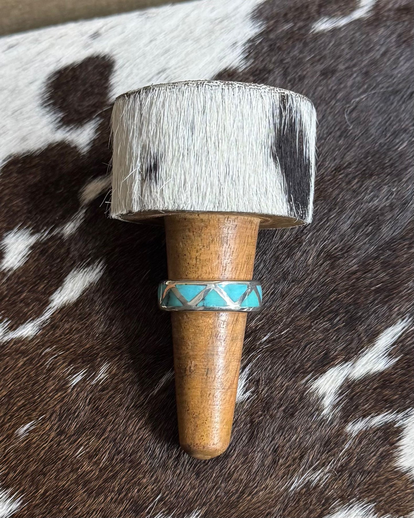 Turquoise Inlay Ring *Native