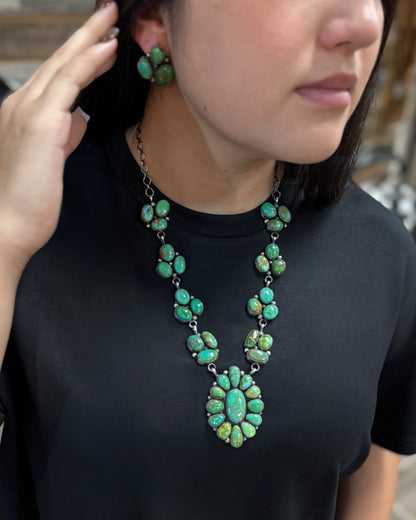 Sonoran Full Cluster Necklace Set *Native