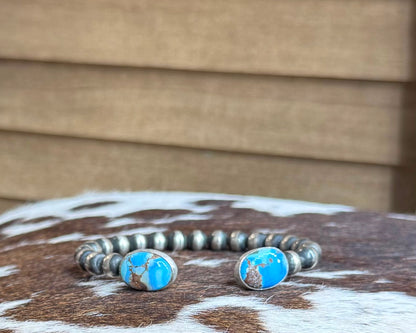 Golden Hills Sterling Pearl Cuff *Native