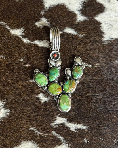 Sonoran Cactus Pendant *Native