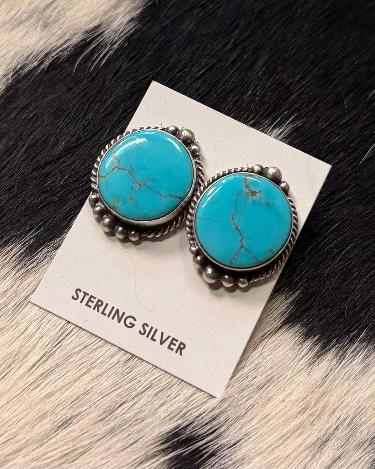 Circle Kingman Studs *Native