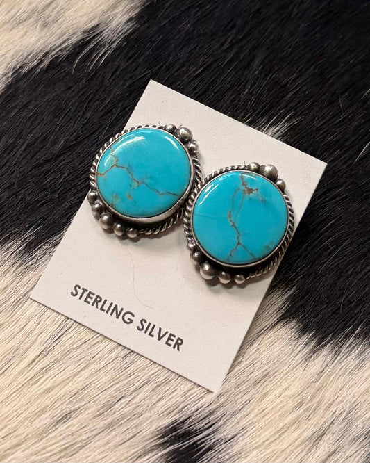 Circle Kingman Studs *Native