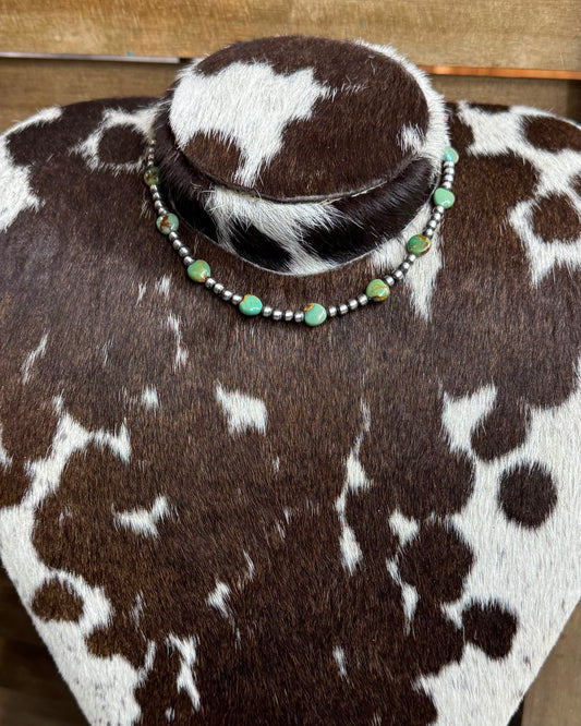 Multi Green Heart Pearl Stacker *NonNative