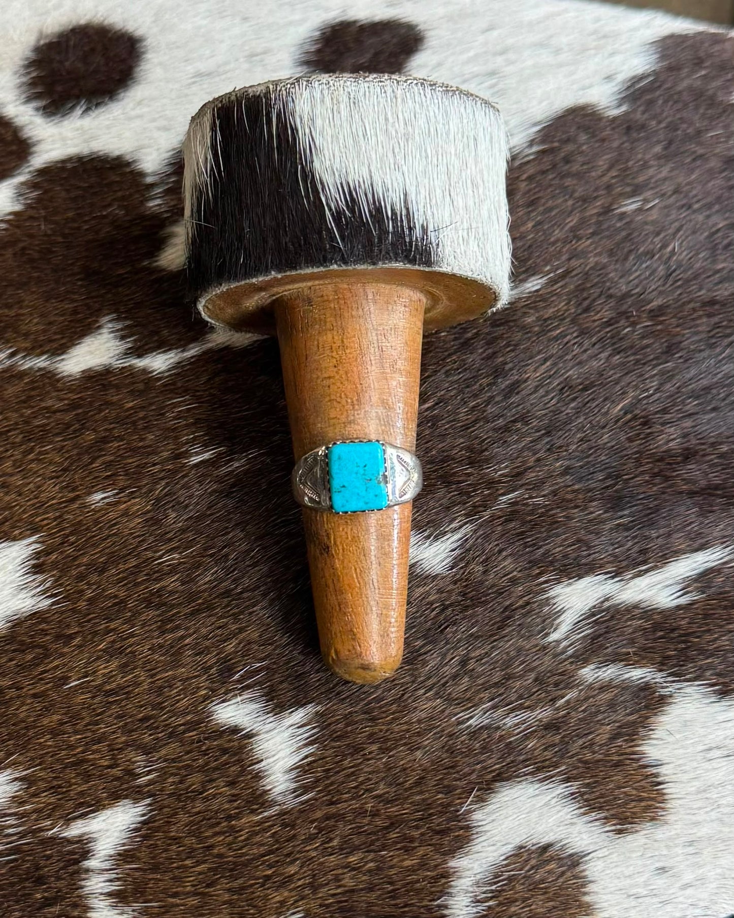 Turquoise Square Ring *NonNative