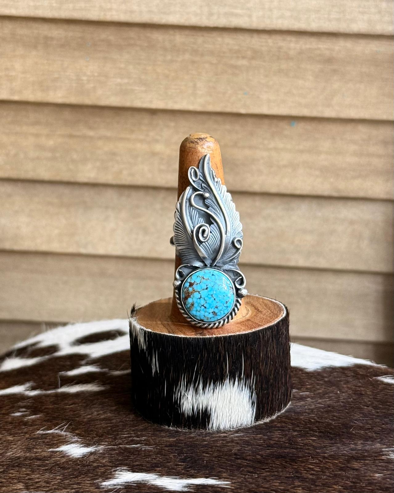 Feather Stone Ring *Native
