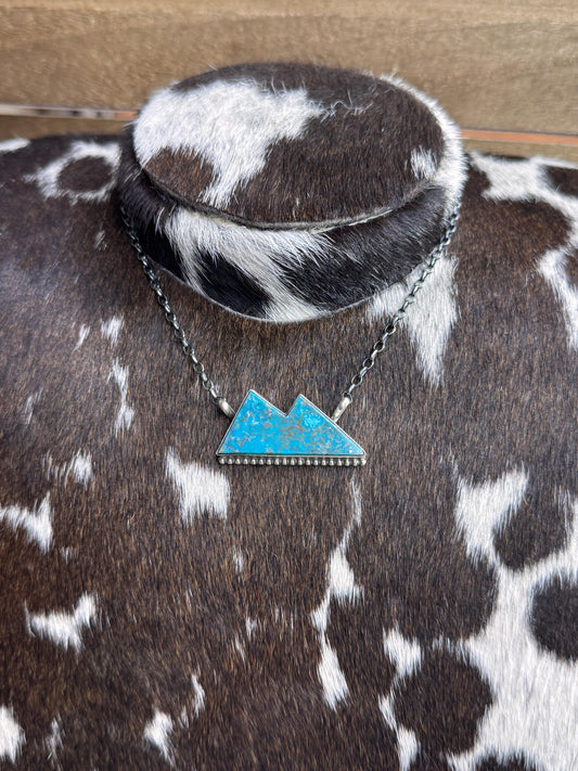 Kingman Mountain Shape Necklace *Native