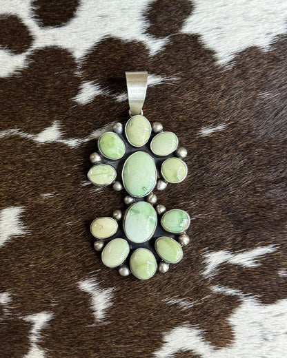 Green Cluster Pendant *Native