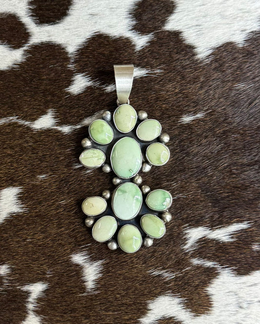 Green Cluster Pendant *Native