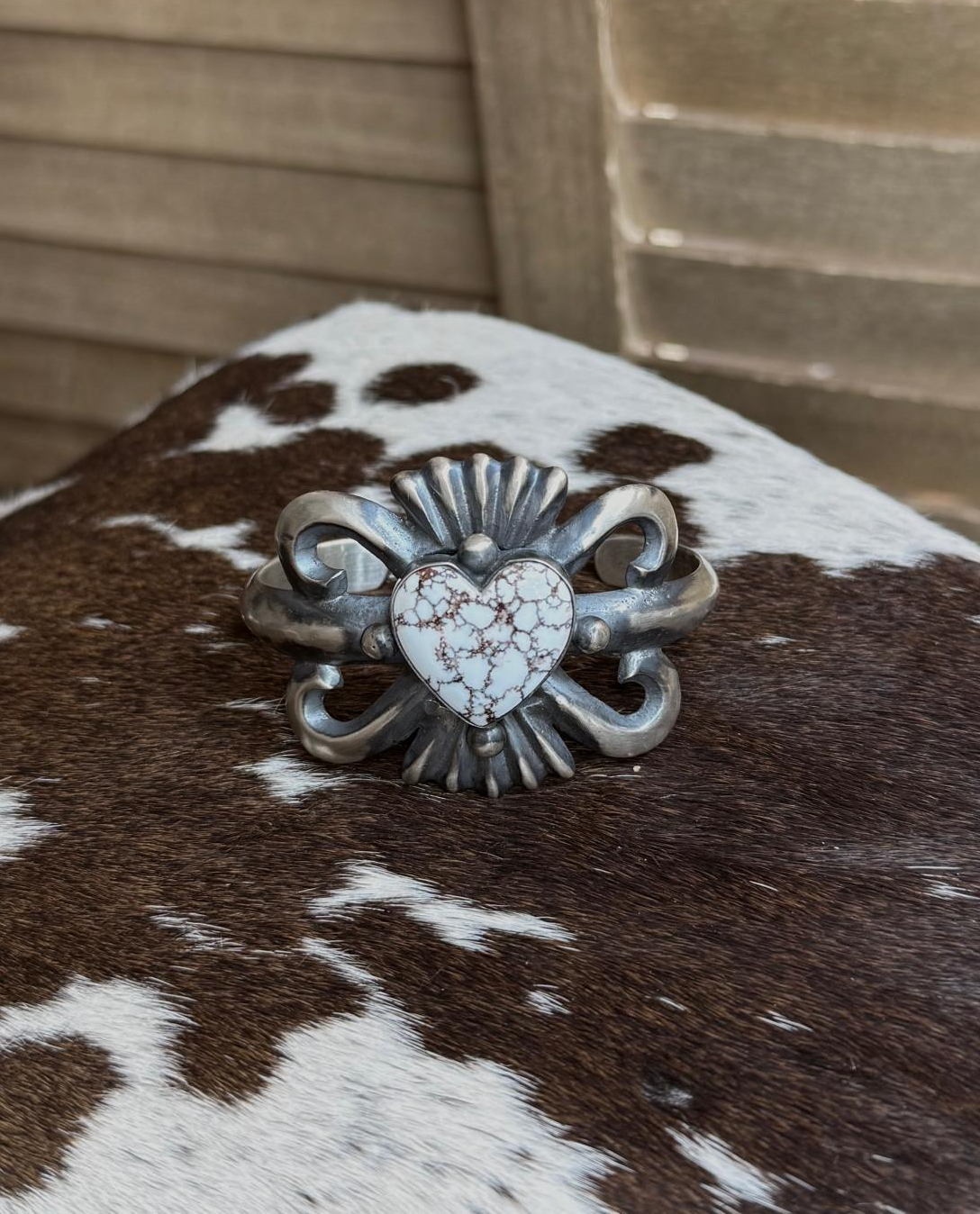 Wild horse Heart Cuff *Native