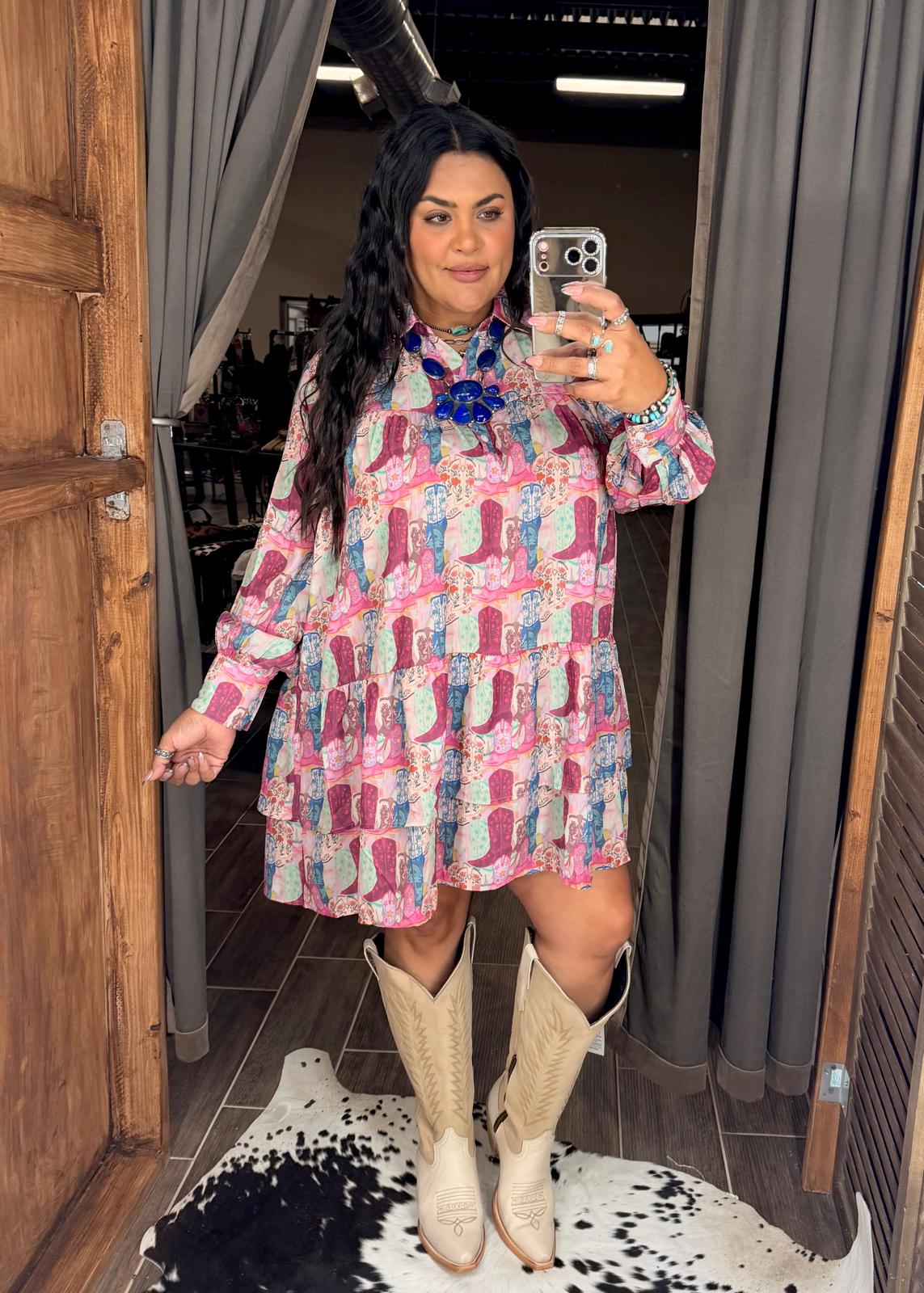 Funky Boot Dress