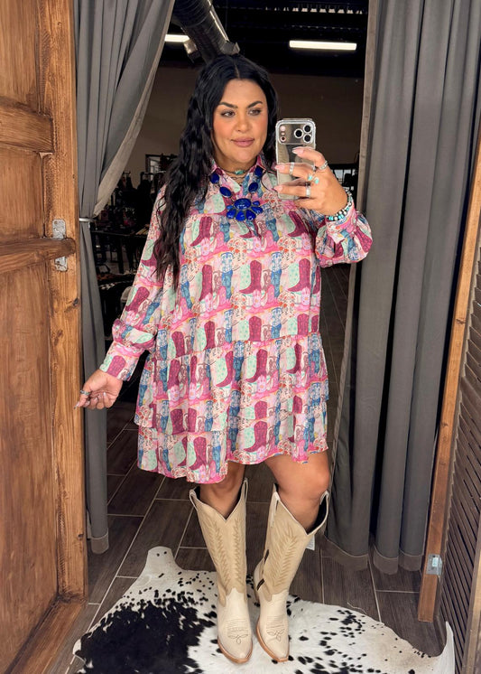 Funky Boot Dress