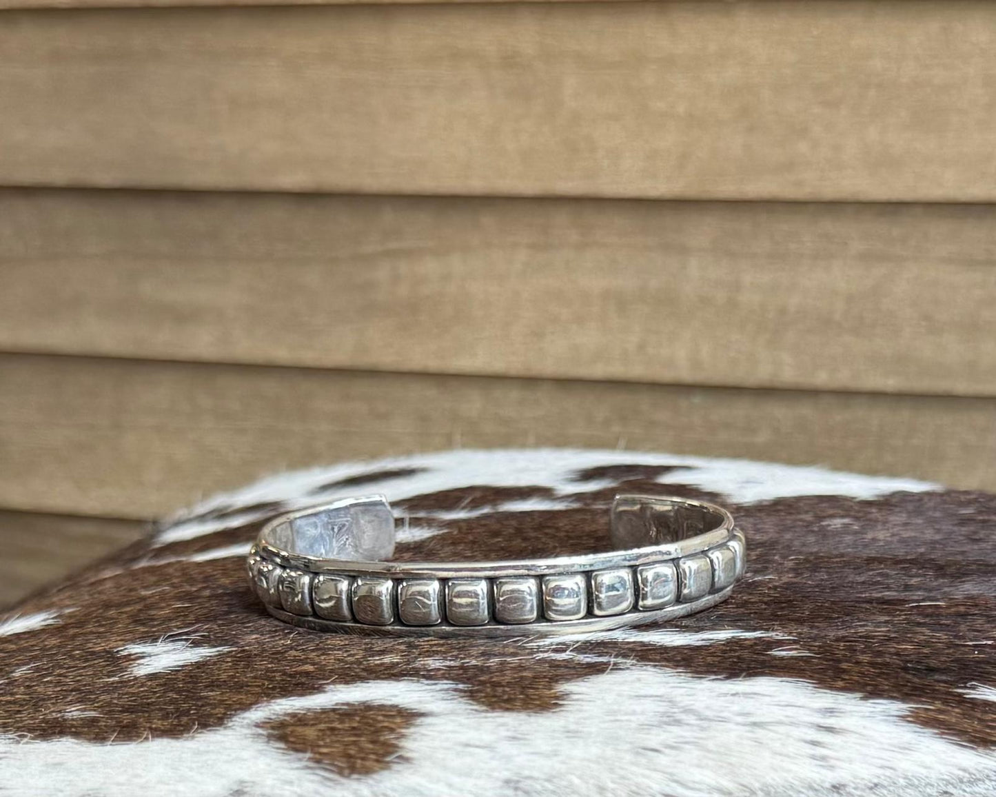 Silver Studded Cuff *NonNative