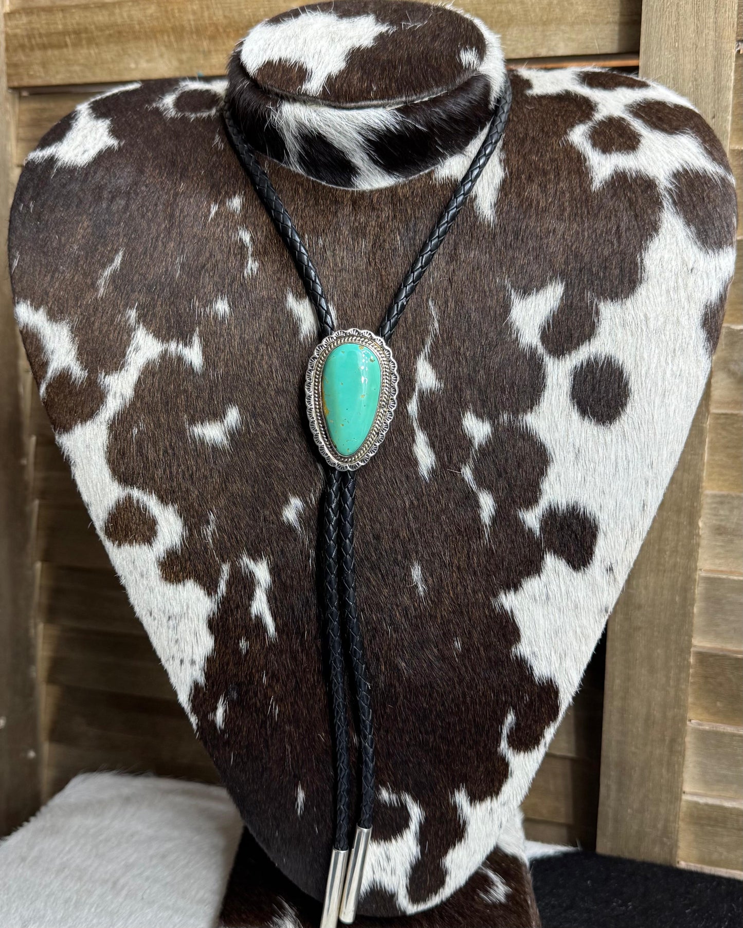 Green Turquoise Bolo *Native