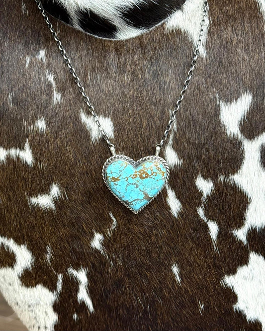 16" #8 Mine Heart Necklace *Native