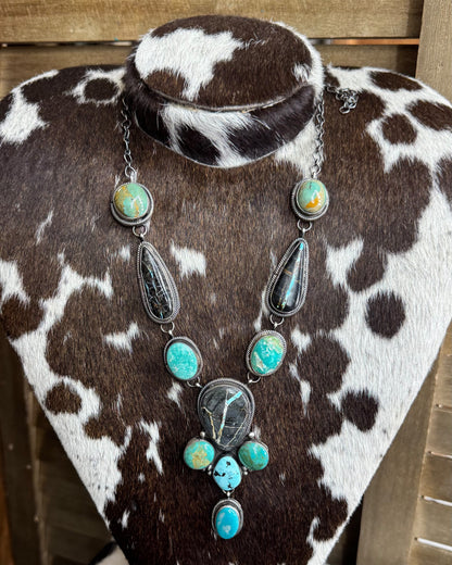 Multi Stones Lariat *Native