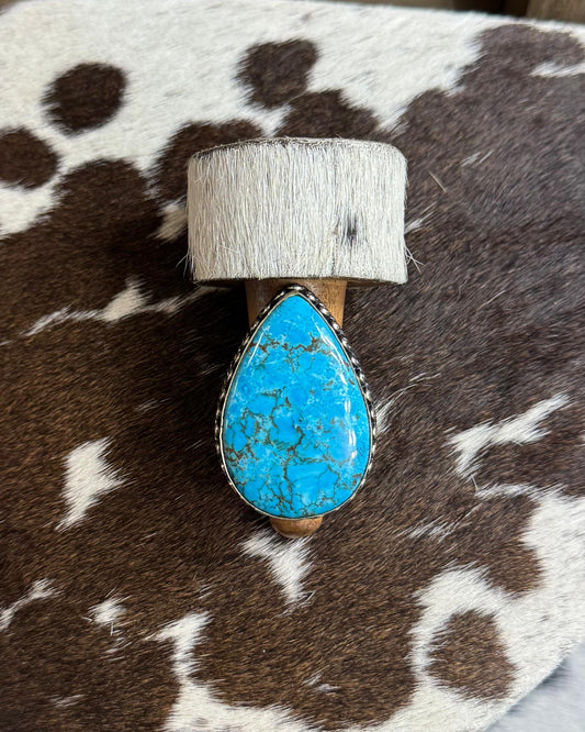 Turquoise Teardrop Ring *NonNative