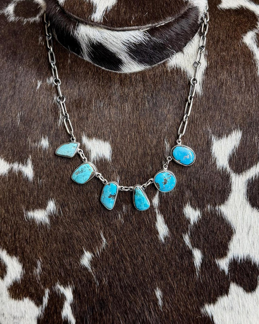 18" Federico Jimenez Multi Drop Necklace *Native