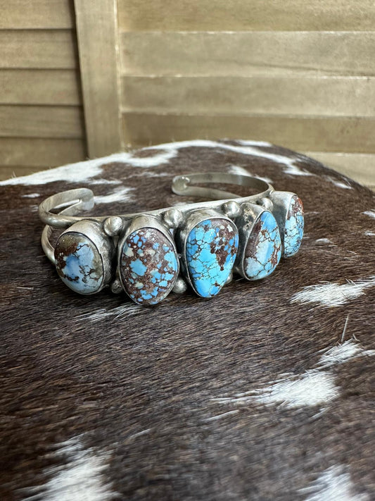Golden Hills 5 Stone Cuff *Native