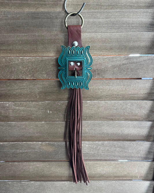 Square Fringe Bag Charms