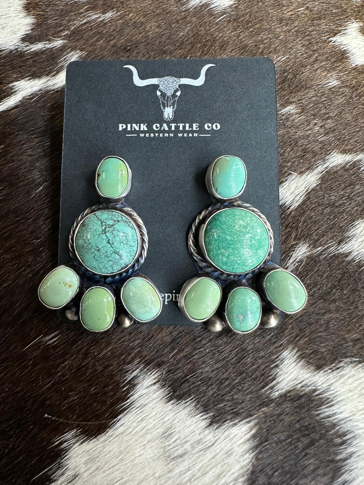 Wilson Dawes Cluster Earrings *Native