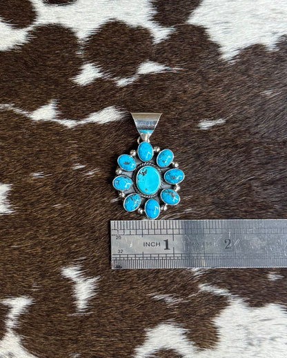 Cluster Blue Pendant *Native