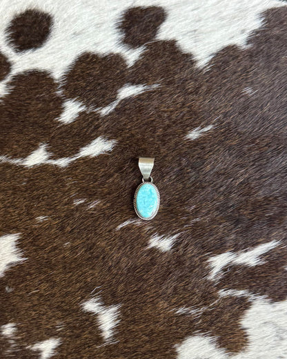 White Water Oval Pendant *Native