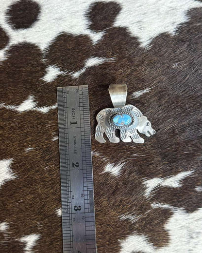 Golden Hills Bear Pendant *Native